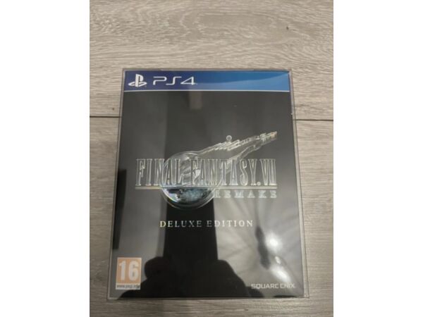 Gra Finał Fantasy 7 Remake PS4, wersja Deluxe, protektor
