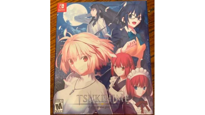 Tsukihime A Piece of Blue Glass Moon, Limited, Switch, ANG, nowa