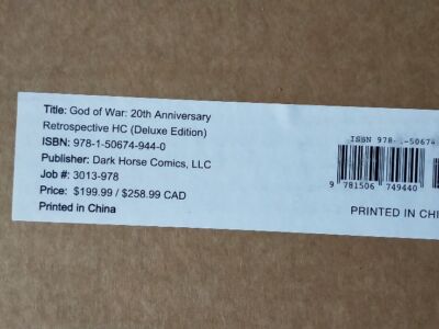 God of War 20th Anniversary Retrospective Deluxe Artbooks (nowe)