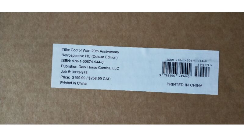 God of War 20th Anniversary Retrospective Deluxe Artbooks (nowe)