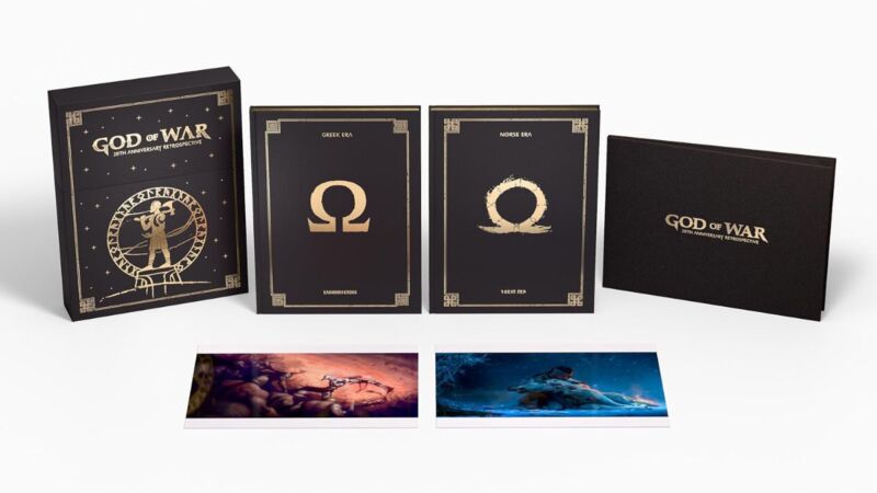 God of War 20th Anniversary Retrospective Deluxe Artbooks (nowe)