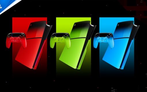 PlayStation 5 Hyperpop Collection w przedsprzedaży. DualSense i osłony w kolorach Techno Red, Remix Green i Rhythm Blue