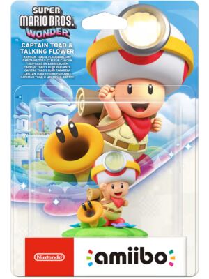 Amiibo Super Mario Bros. Wonder – Captain Toad & Talking Flower
