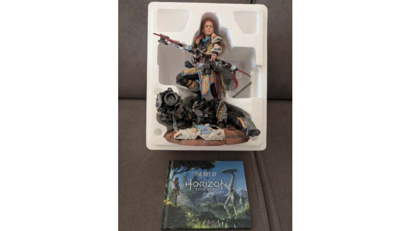Horizon Zero Dawn figurka Aloy + artbook