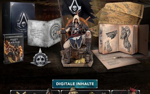 Assassin’s Creed Black Flag Resynced z kolekcjonerką – znamy cenę i zawartość