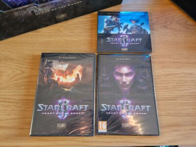 Edycja Kolekcjonerska StarCraft II Heart of the Swarm (PC, DVD z grą w folii)