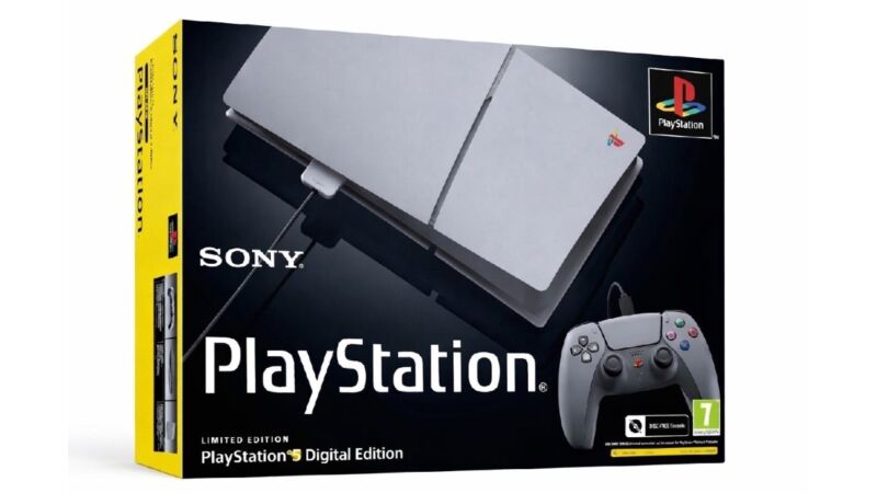 Konsola PlayStation 5 1TB Slim Digital 30th Anniversary LIMITED EDITION