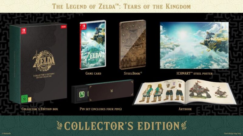 The Legend of Zelda: Tears of the Kingdom – Edycja Kolekcjonerska