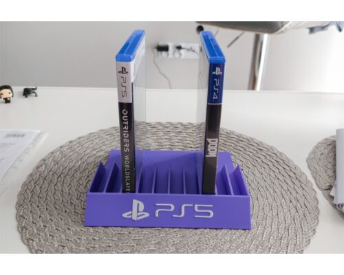 PS5 Stojak fioletowy na gry