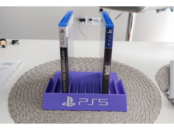 PS5 Stojak fioletowy na gry