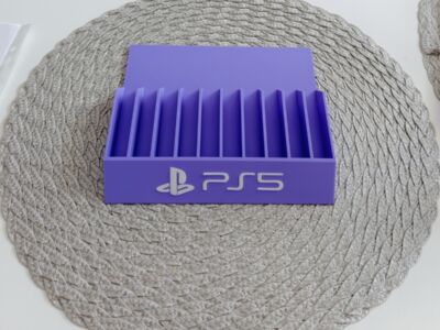 PS5 Stojak fioletowy na gry