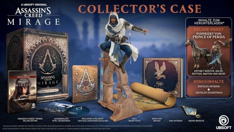 Figurka Basim Assassins creed mirage