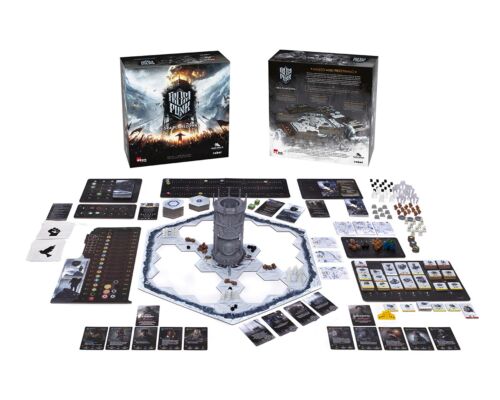 Gran planszowa Frostpunk + dodatki