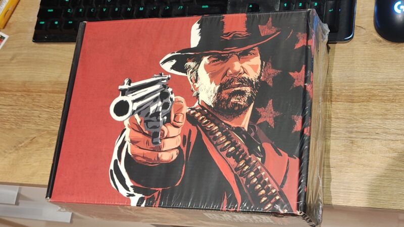 Red Dead Redemption 2 edycja kolekcjonerska. Folia