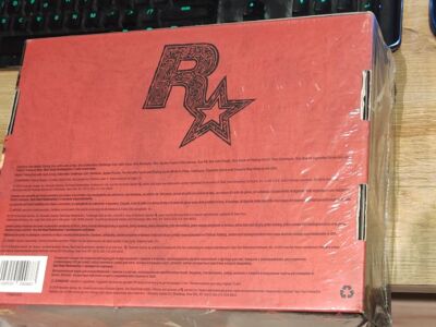 Red Dead Redemption 2 edycja kolekcjonerska. Folia