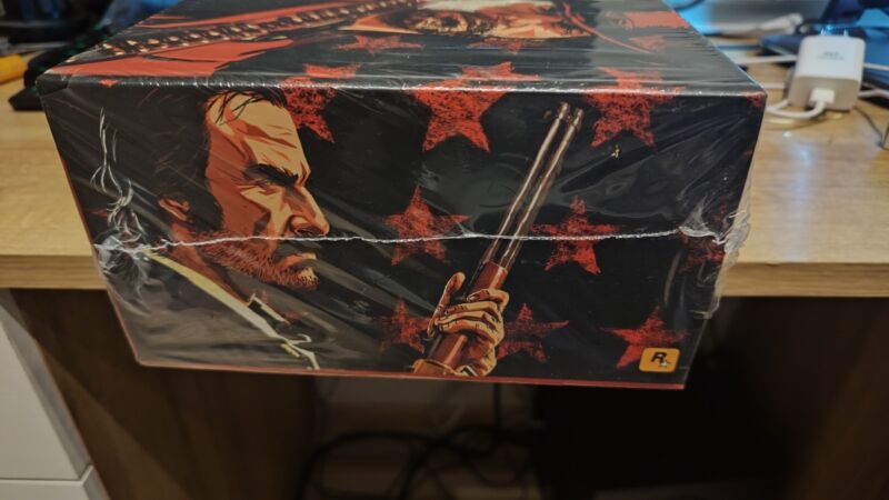 Red Dead Redemption 2 edycja kolekcjonerska. Folia