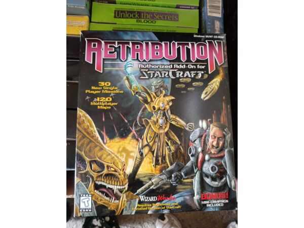 Starcraft Retribution Big Box Pc
