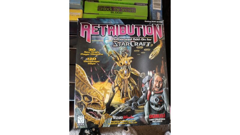 Starcraft Retribution Big Box Pc