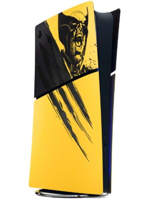 Obudowa do PlayStation 5 Digital edycja limitowana Marvel’s Wolverine Battle Yellow