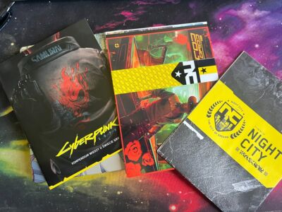 Cyberpunk 2077 PS4 z autografami twórców