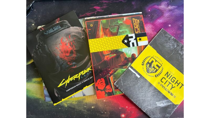 Cyberpunk 2077 PS4 z autografami twórców