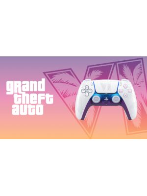 Kontroler PlayStation 5 DualSense edycja limitowana Grand Theft Auto VI White