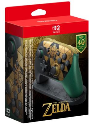 Nintendo Switch 2 Pro Controller The Legend of Zelda 40th Anniversary Edition