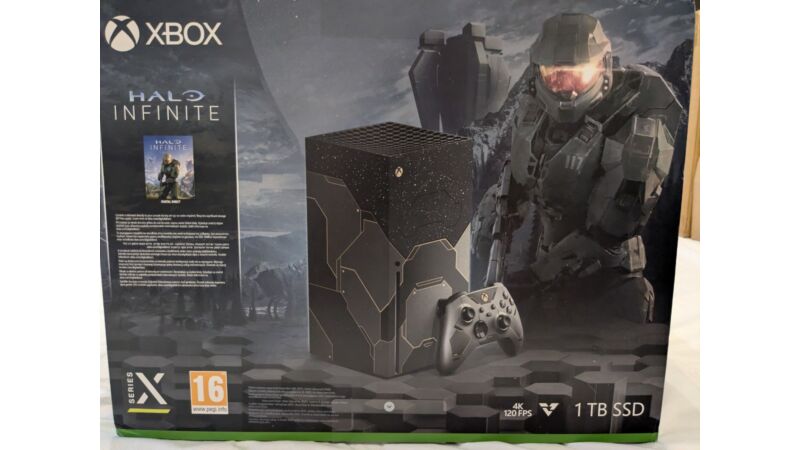 Konsola MICROSOFT XBOX Series X Halo Infinite Limited Edition