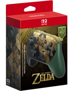Nintendo Switch 2 Pro Controller The Legend of Zelda 40th Anniversary Edition