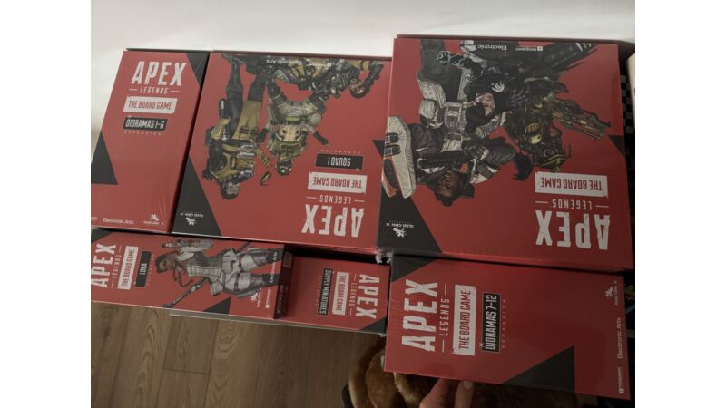 Apex Legends Board Game Core + 5 dodatków ENG NOWE w folii