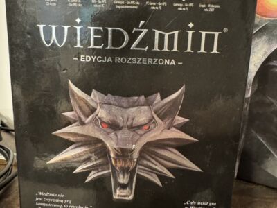 Wiedźmin Edycja Rozszerzona PC BIG BOX PL komplet