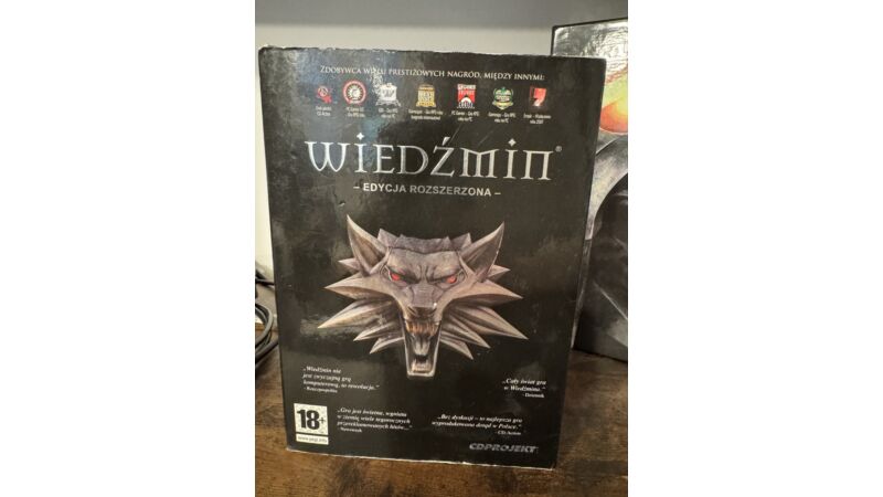 Wiedźmin Edycja Rozszerzona PC BIG BOX PL komplet