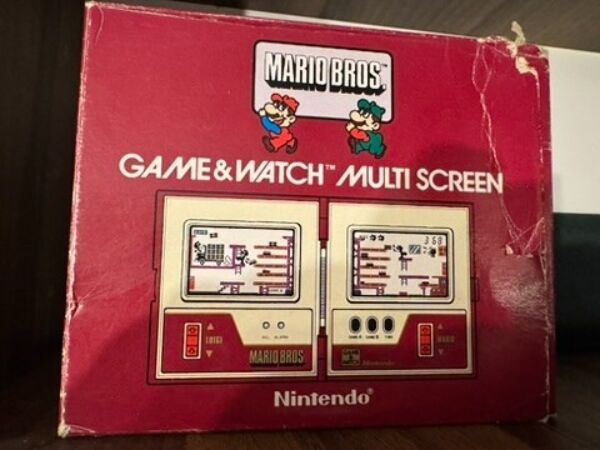 Nintendo Game & Watch Mario Bros MW-56 Multi Screen w pudełku