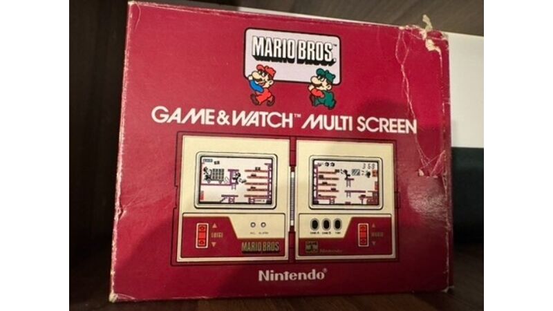 Nintendo Game & Watch Mario Bros MW-56 Multi Screen w pudełku