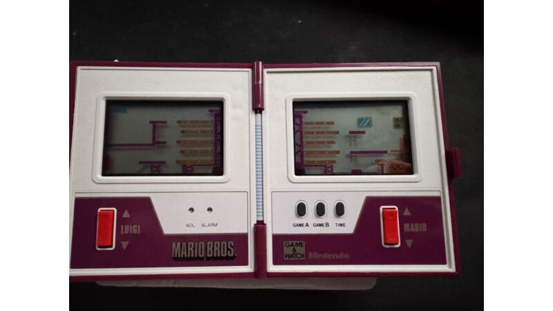 Nintendo Game & Watch Mario Bros MW-56 Multi Screen w pudełku