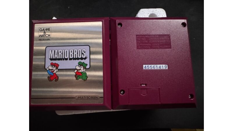 Nintendo Game & Watch Mario Bros MW-56 Multi Screen w pudełku