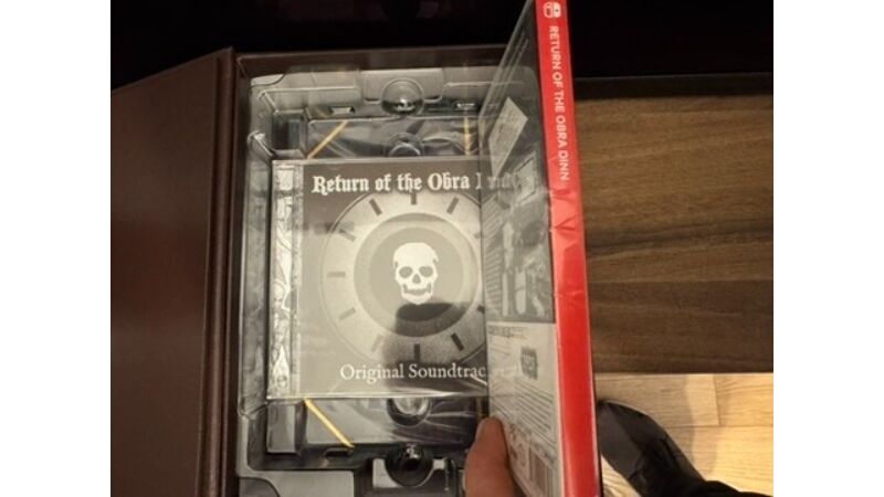 Return of the Obra Dinn Collector’s Edition Switch komplet LRG