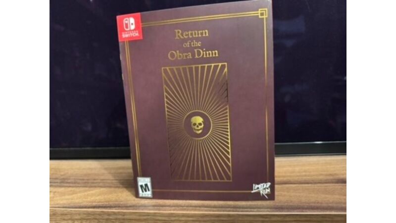 Return of the Obra Dinn Collector’s Edition Switch komplet LRG