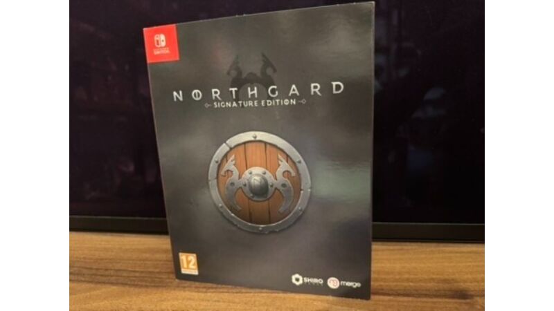 Northgard Signature Edition Nintendo Switch komplet OST artbook