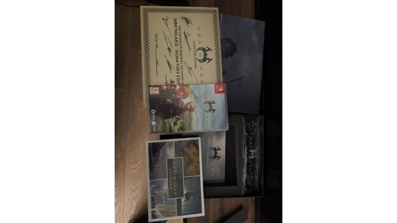 Northgard Signature Edition Nintendo Switch komplet OST artbook