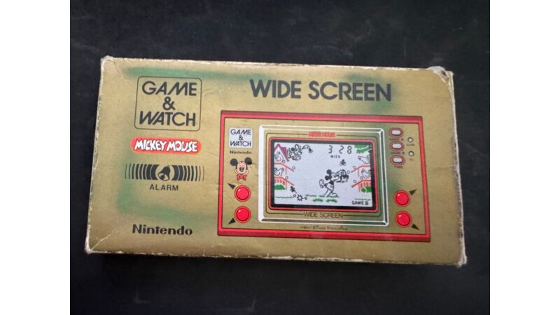 Nintendo Game & Watch Mickey Mouse MC-25 pudełko + instrukcja