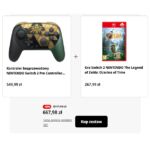 Ocarina of Time w zestawie z padem Pro Controller Zelda 40th Anniversary Edition za 667,98 zł w Media Markt