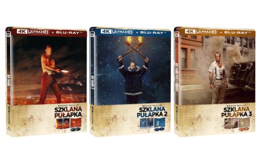 Trzy pierwsze części Szklanej pułapki w Steelbookach 4K UHD. Ruszyła przedsprzedaż w Polsce