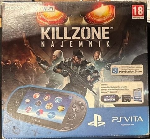 Konsola Sony PS Vita OLED 3G/Wi-Fi Killzone Najemnik komplet w pudełku 8GB