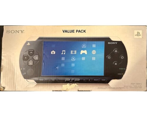 Sony PSP Value Pack PSP-1004 FAT komplet w pudełku etui słuchawki