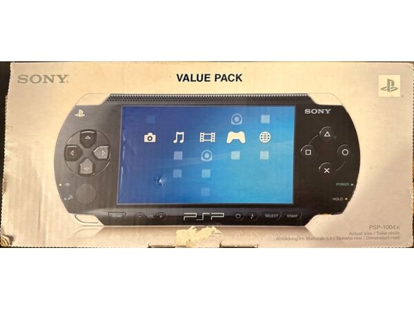 Sony PSP Value Pack PSP-1004 FAT komplet w pudełku etui słuchawki