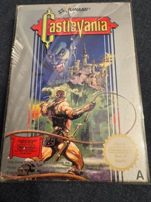 Castlevania NES PAL-A komplet pudełko instrukcja