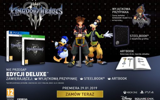 Wystartowała przedsprzedaż specjalnej edycji Kingdom Hearts III w polskich sklepach