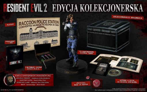 Ruszyła przedsprzedaż kolekcjonerki Resident Evil 2 w Polsce