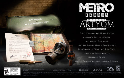 Metro Exodus z limitowaną do 10 egzemplarzy kolekcjonerką Artyom Edition
